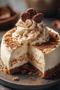 Snickerdoodle Cheesecake With Cookie Whipped Cream Recipe