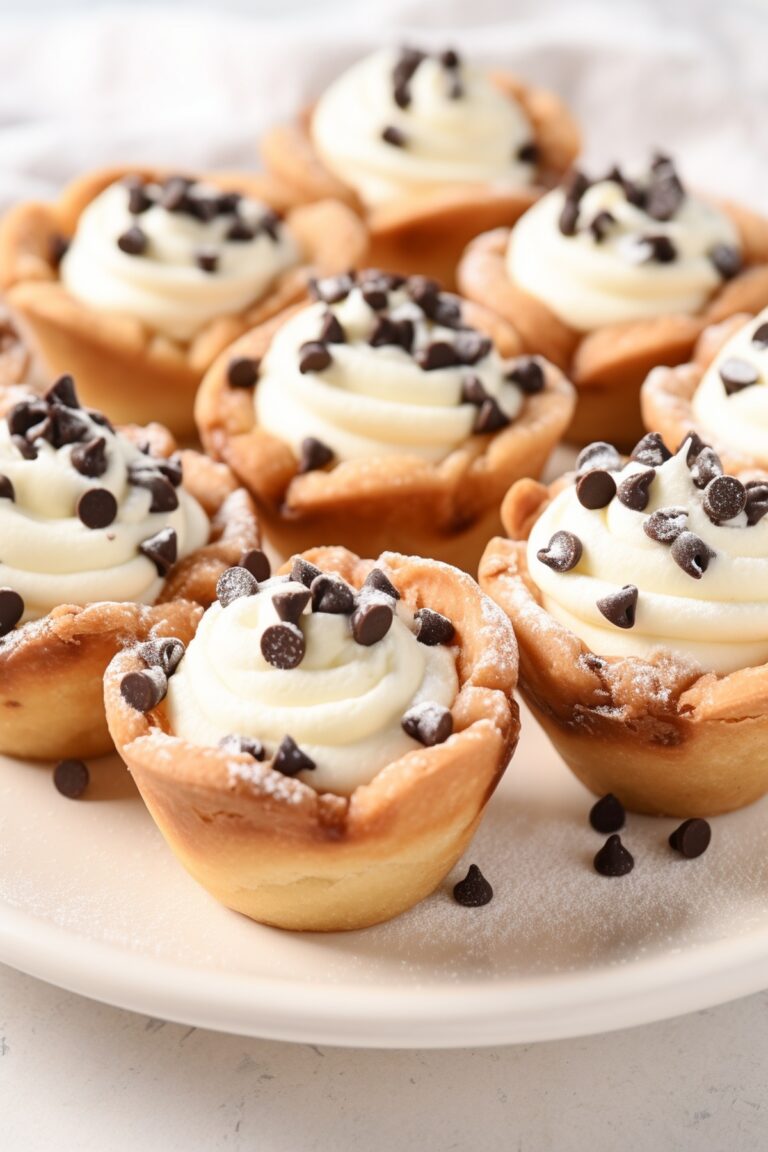 Mini Cannoli Cups Recipe