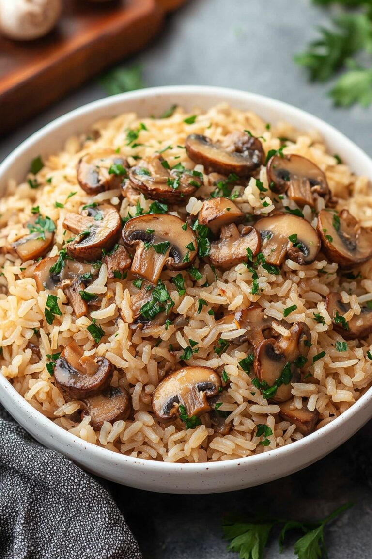 Mushroom Rice Recipe