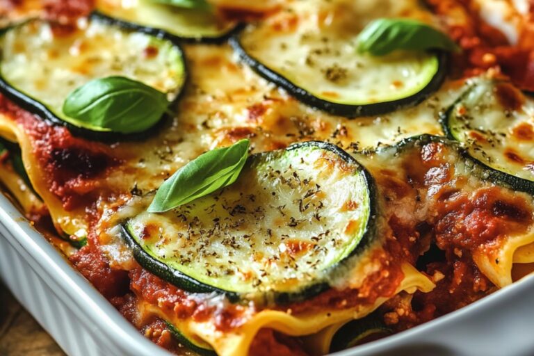 Zucchini Lasagna (Low-Carb & Delicious) Recipe