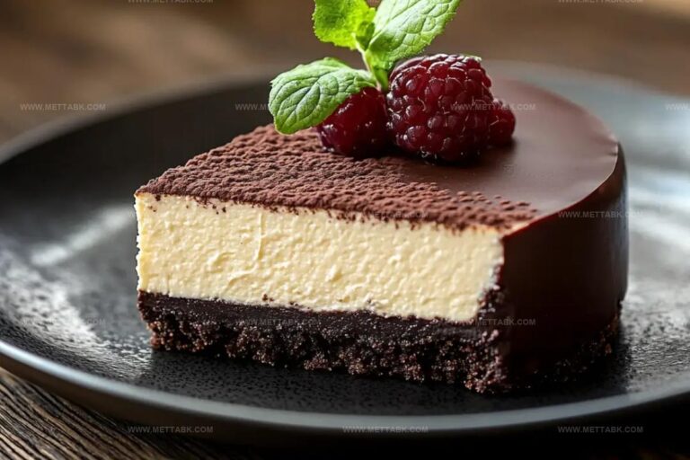 Vanilla Chocolate Cheesecake Recipe
