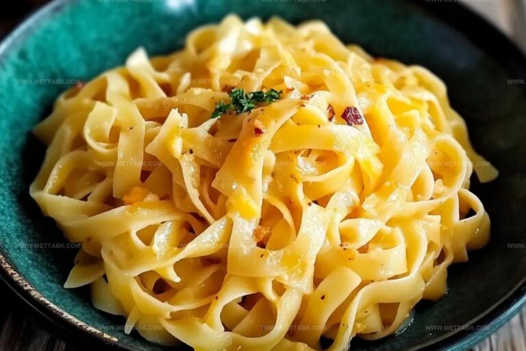 3-Ingredients Homemade Egg Noodles Recipe