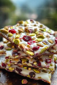 Pistachio Cranberry Bark Recipe