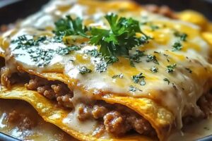 Southern Breakfast Enchiladas With Sausage Gravy Recipe