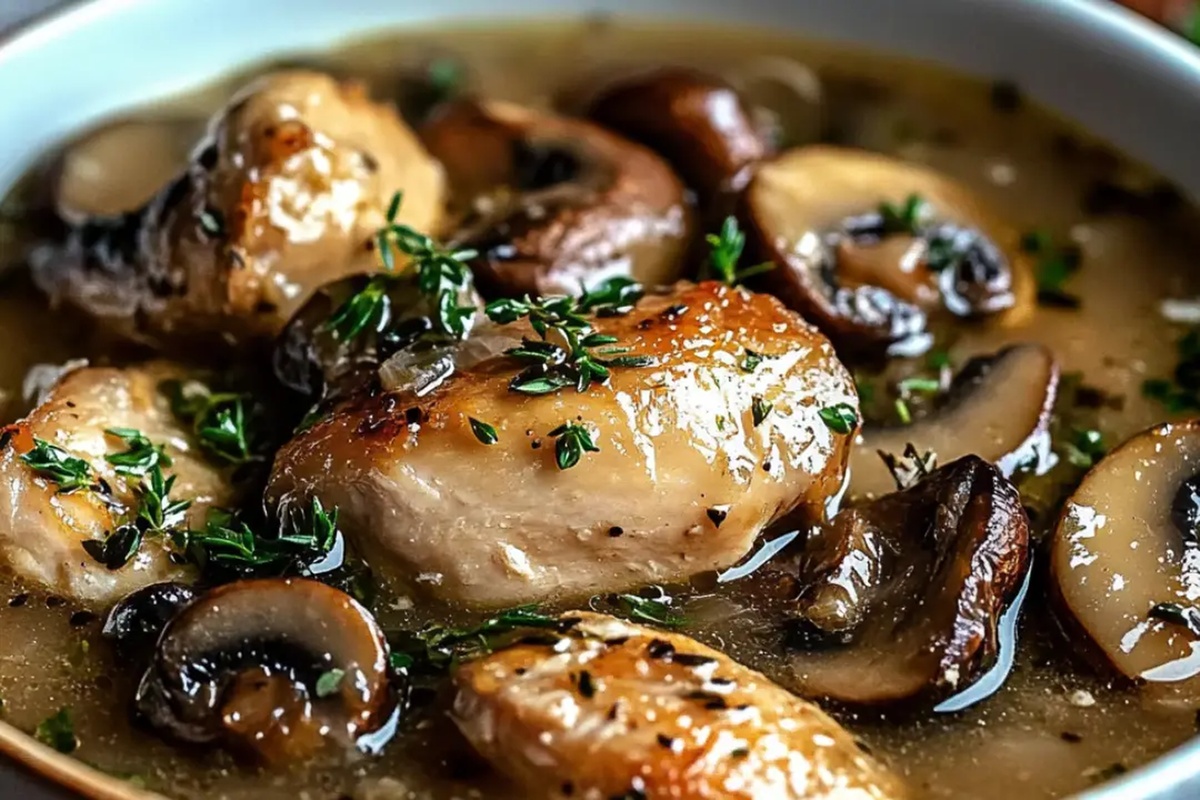 Rotisserie Chicken Mushroom Soup Recipe