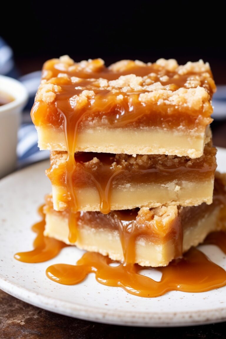 Caramel Crumb Bars Recipe