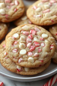 White Chocolate Peppermint Cookies Recipe