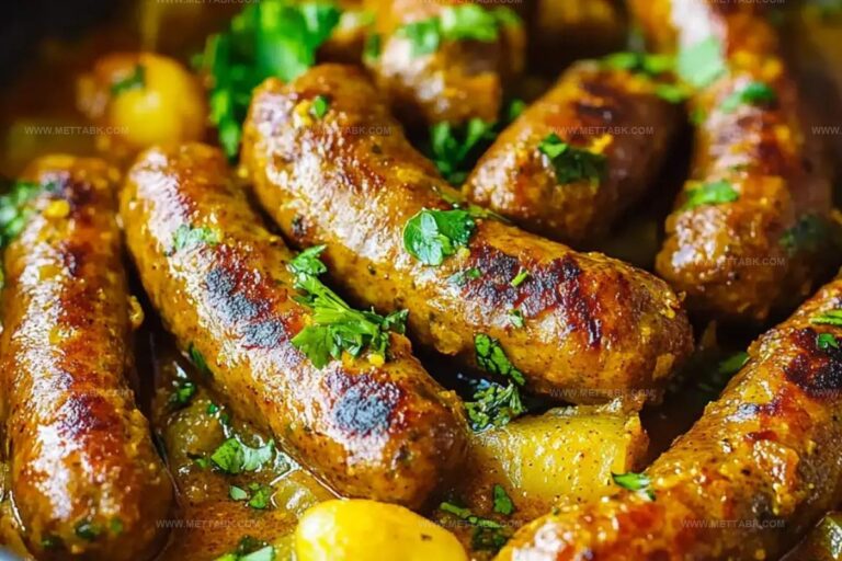 Healthier Curried Sausages Recipe