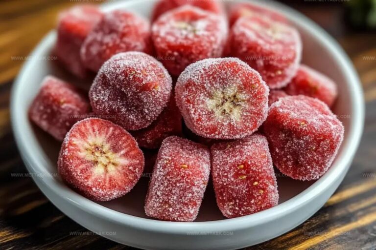 Frozen Strawberry Banana Bites For Dogs Recipe