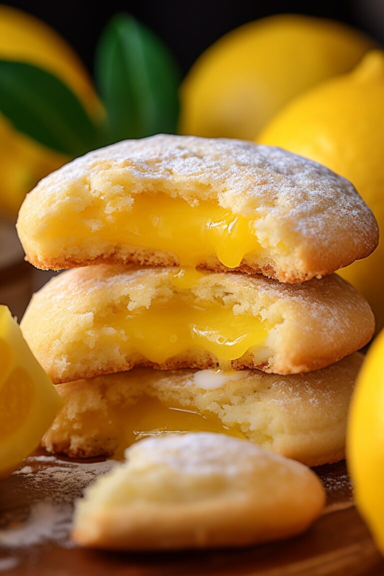 Stuffed Lemon Cookies Recipe