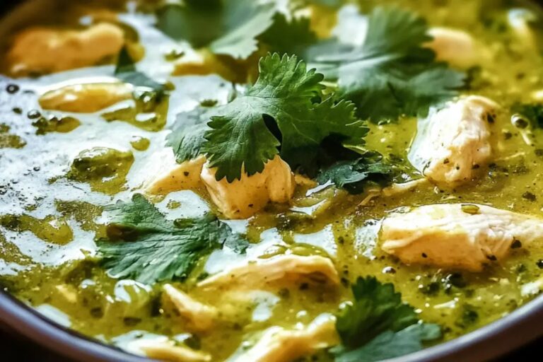 Keto Green Enchiladas Chicken Soup Recipe