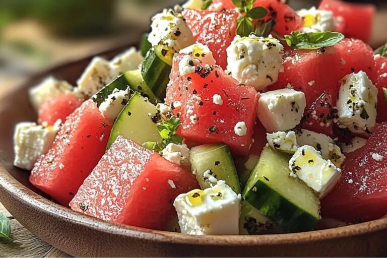 Watermelon Feta Salad Recipe