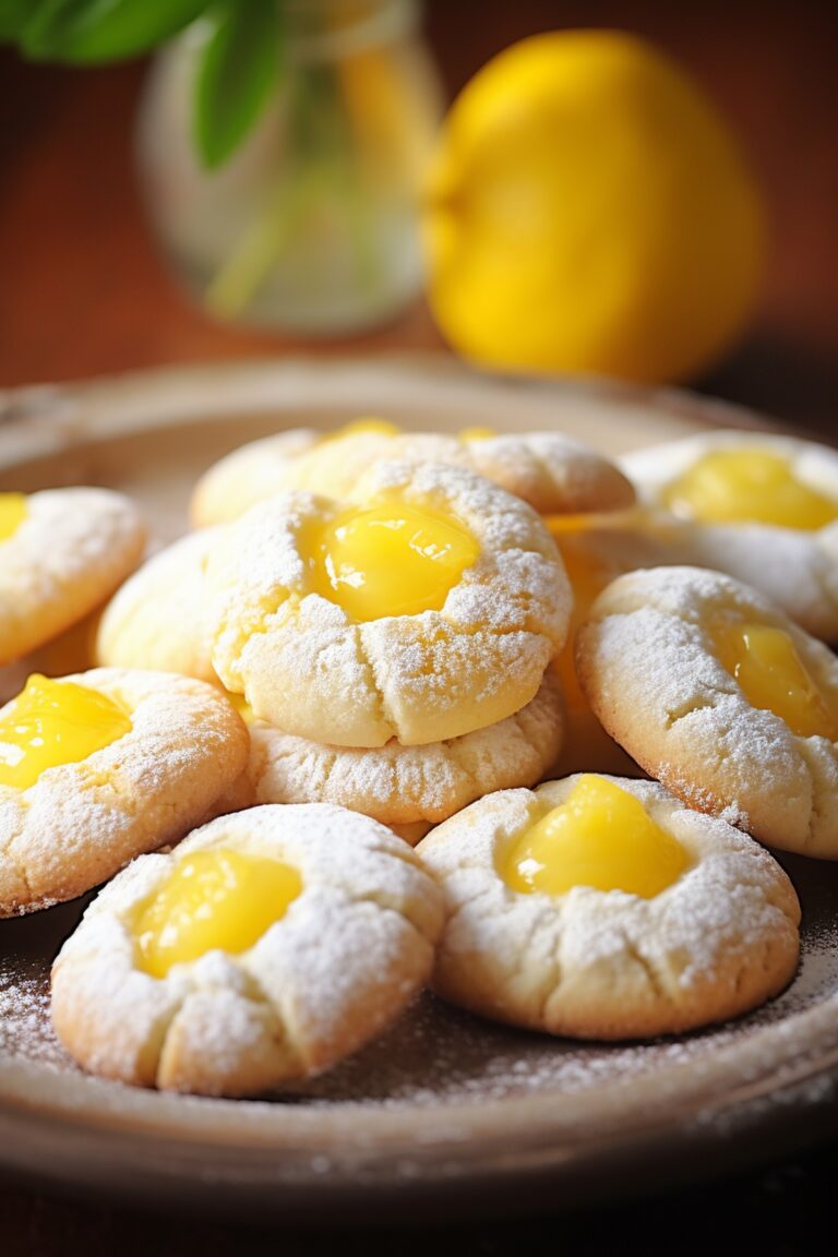 Lemon Curd Cookies Recipe