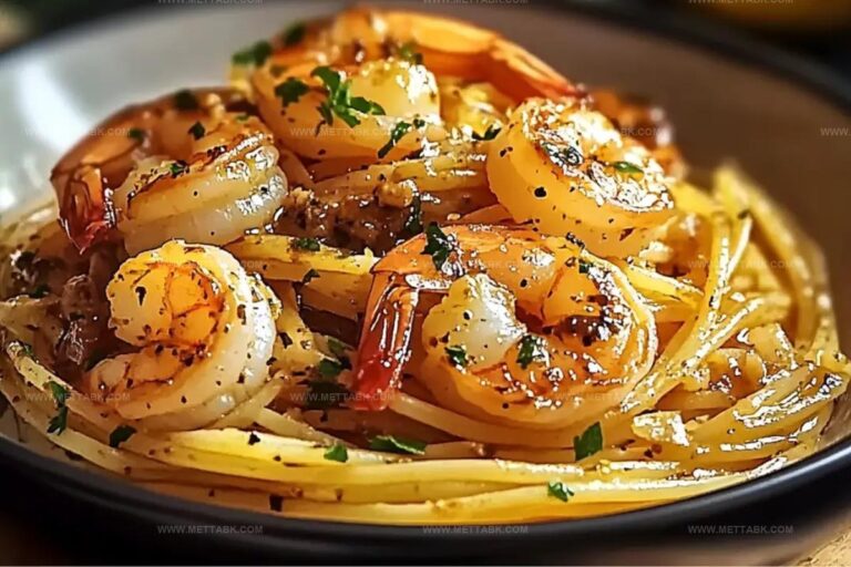 Garlic Shrimp Pasta Recipe