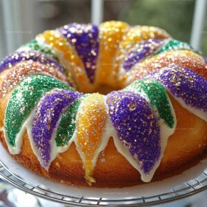 Mardi Gras King Cake Recipe