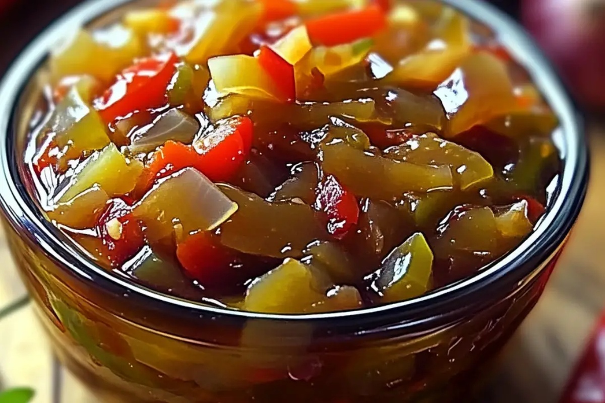 Pickled Pepper And Onion Relish Recipe