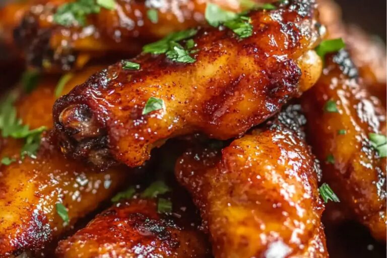 Easy Hot Honey Chicken Wings (Air Fryer Option) Recipe