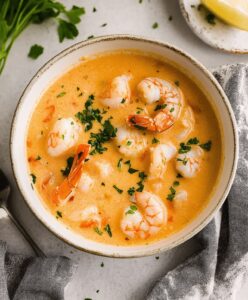 Crab And Shrimp Seafood Bisque Recipe