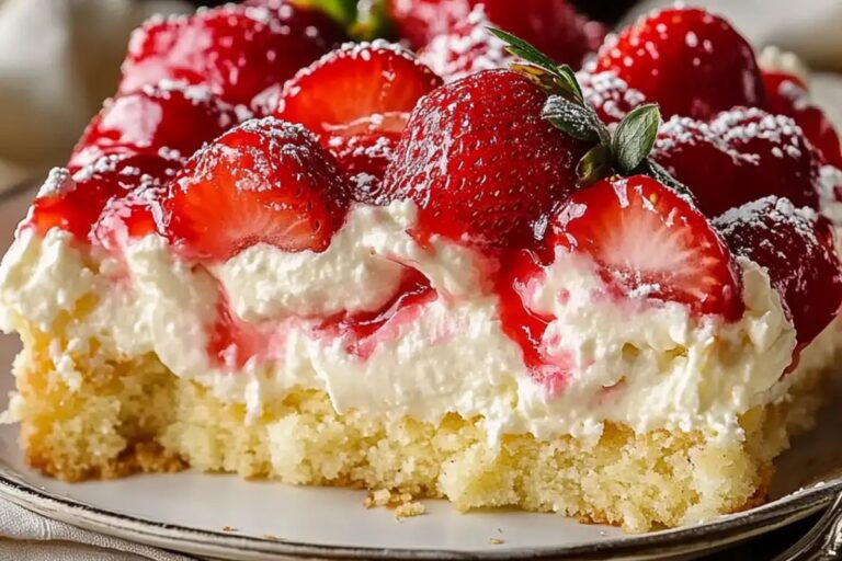 Strawberry Cheesecake Dump Cake Recipe