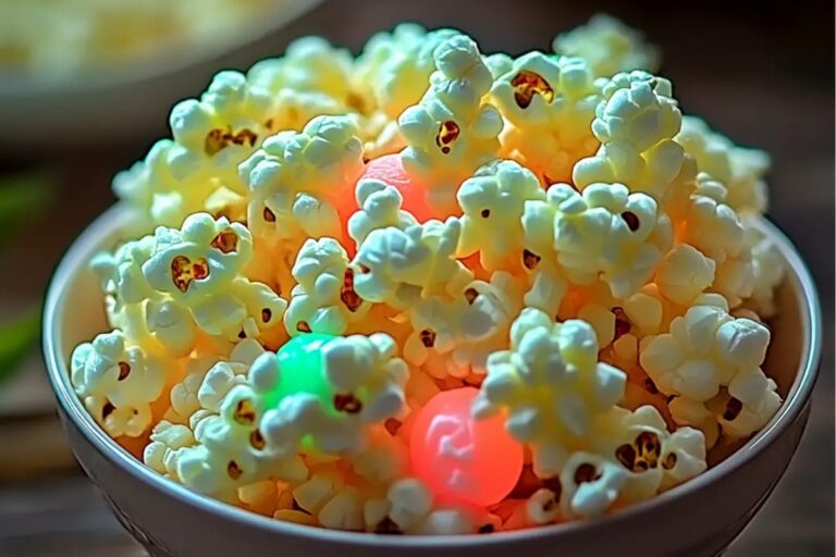 Glow-In-The-Dark Candy Popcorn Bombs Recipe