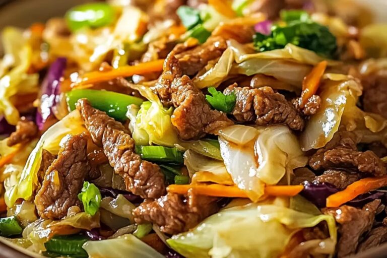 Beef And Cabbage Stir Fry Recipe