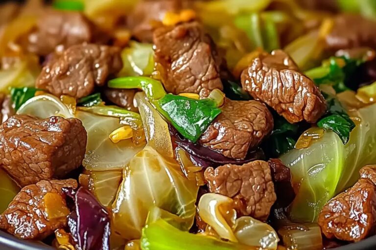 Beef And Cabbage Stir-Fry Recipe