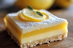 No-Bake Lemon Curd Dream Slice Recipe