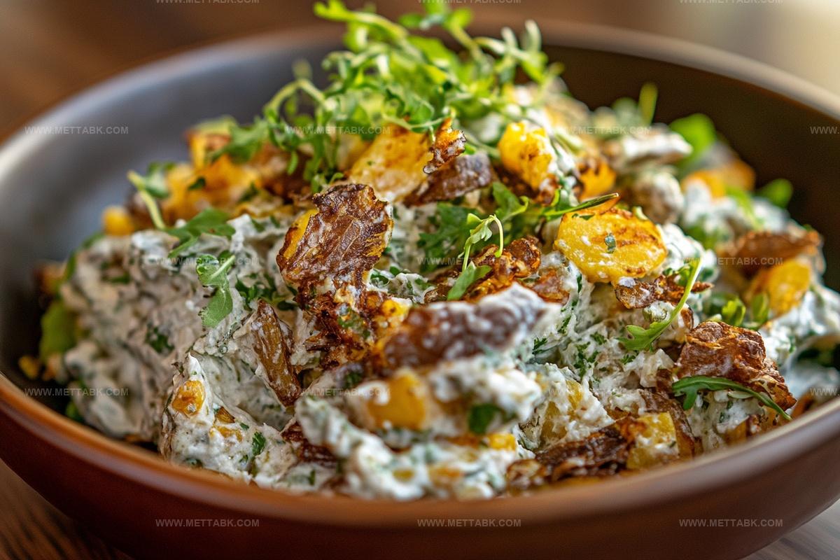Crispy Smashed Potato Salad Recipe