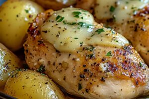 Garlic Parmesan Chicken And Potatoes Recipe