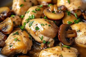 Chicken And Mushroom Dinner Recipe