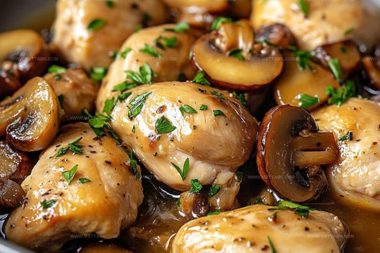 Chicken And Mushroom Dinner Recipe