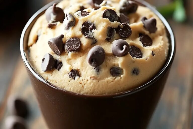 Chocolate Chip Cookie Dough Pudding Recipe