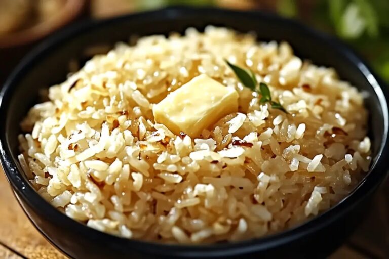 Stick Of Butter Baked Rice Recipe