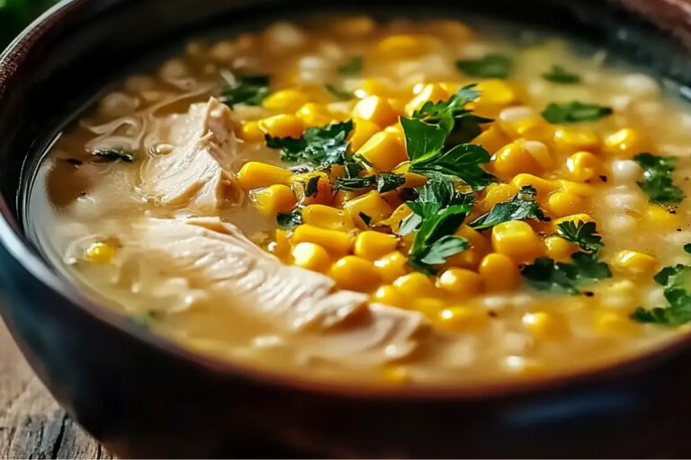 Chicken And Sweet Corn Soup Recipe