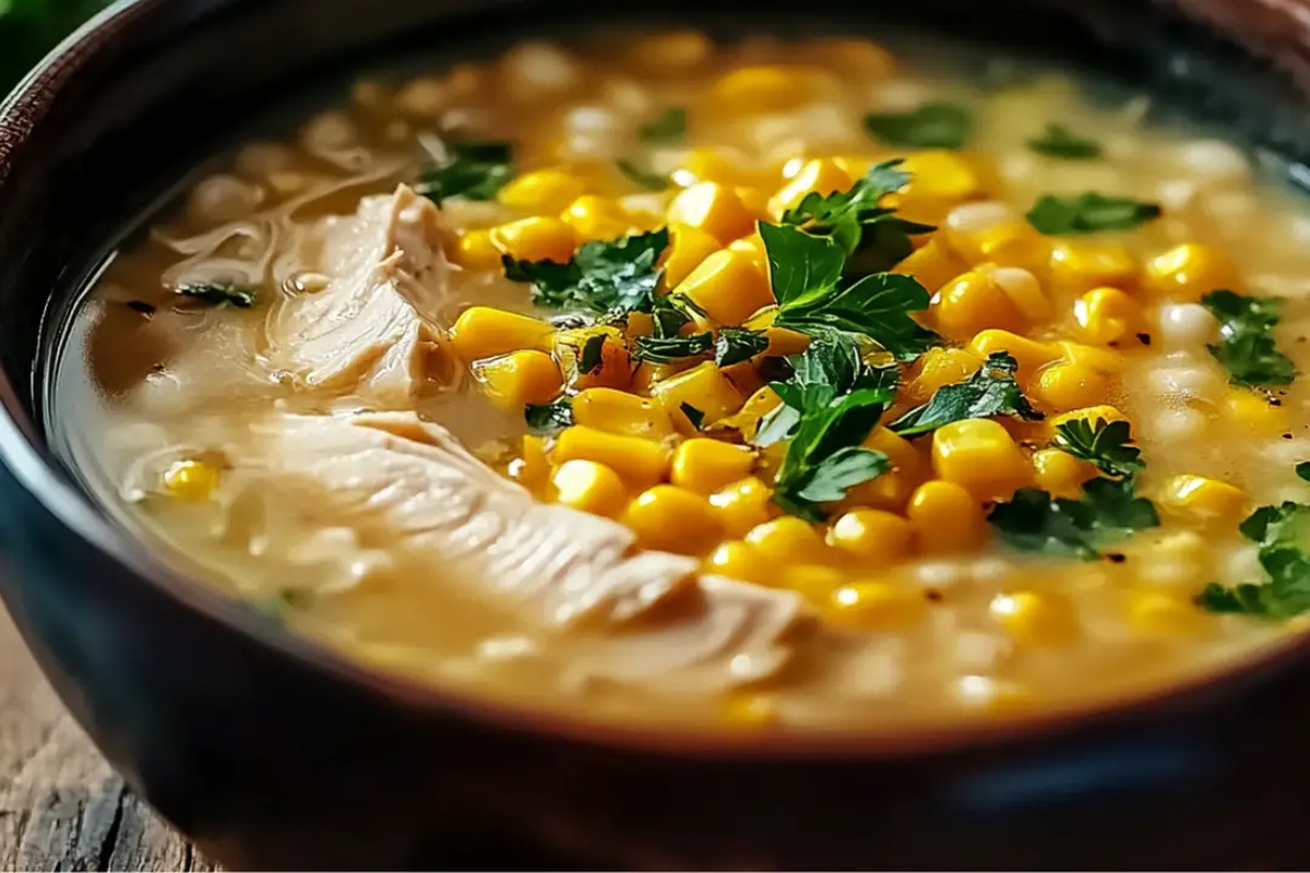 Chicken And Sweet Corn Soup Recipe