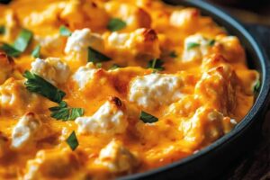 Cottage Cheese Buffalo Chicken Dip Recipe
