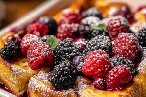Baked Berry French Toast Recipe