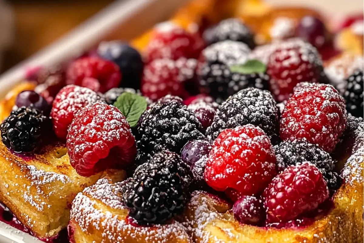 Baked Berry French Toast Recipe