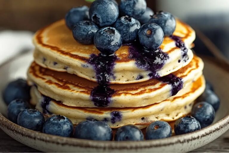 Easy Blueberry Pancakes Recipe