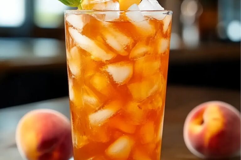 Sweet Peach Iced Tea Recipe