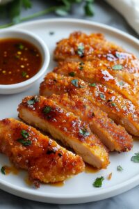 Crispy Baked Hot Honey Chicken Recipe
