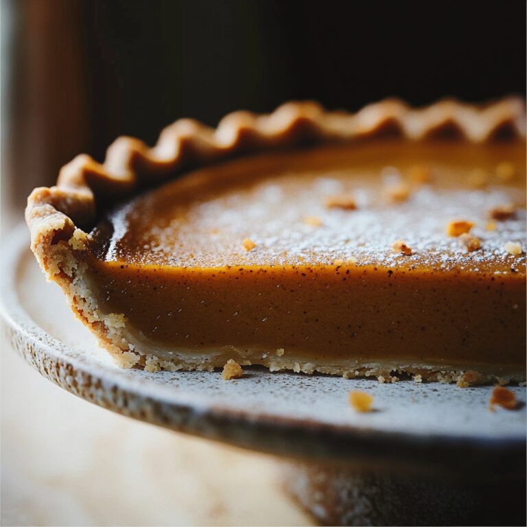Classic Pumpkin Pie Recipe