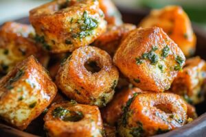 Pesto Salmon Bites Recipe