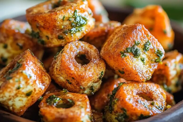 Pesto Salmon Bites Recipe