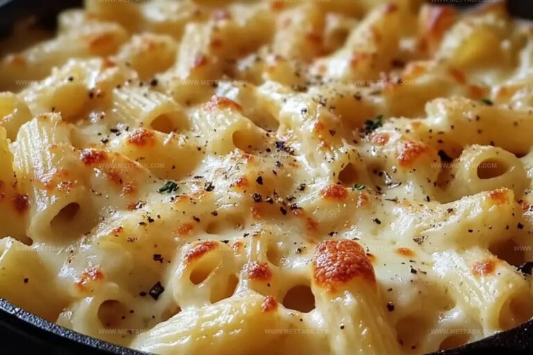 One-Pan White Cheddar Mozzarella Pasta Delight Recipe