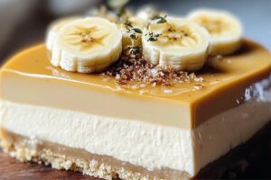 4-Ingredient Banana Greek Yogurt Cheesecake Recipe