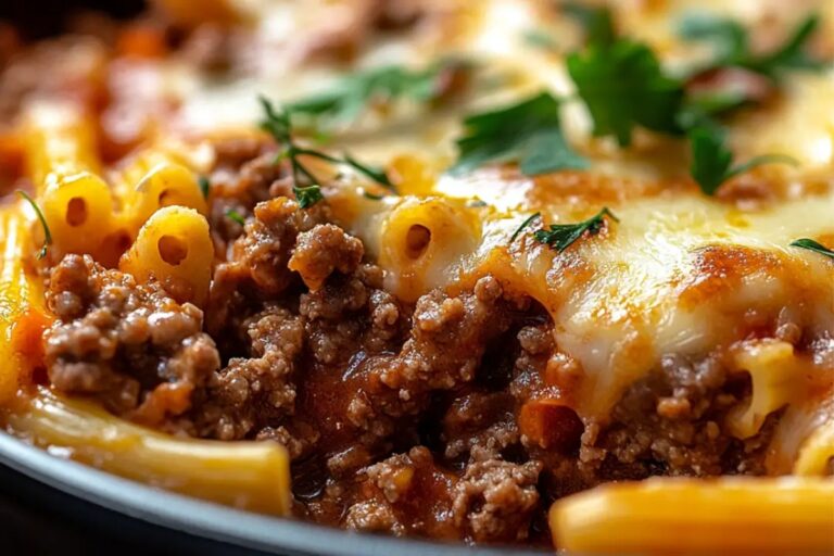 Simple Ground Beef Casserole Recipe
