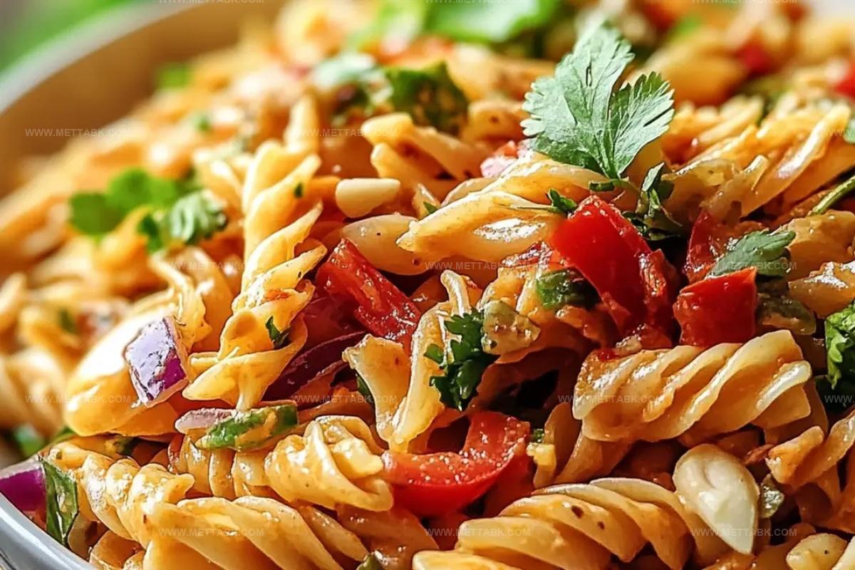 Thai Pasta Salad Recipe