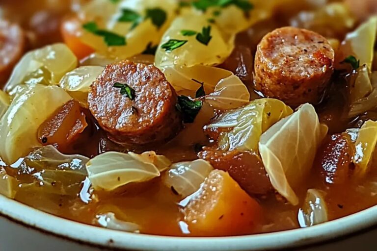 Sausage And Cabbage Stew Recipe