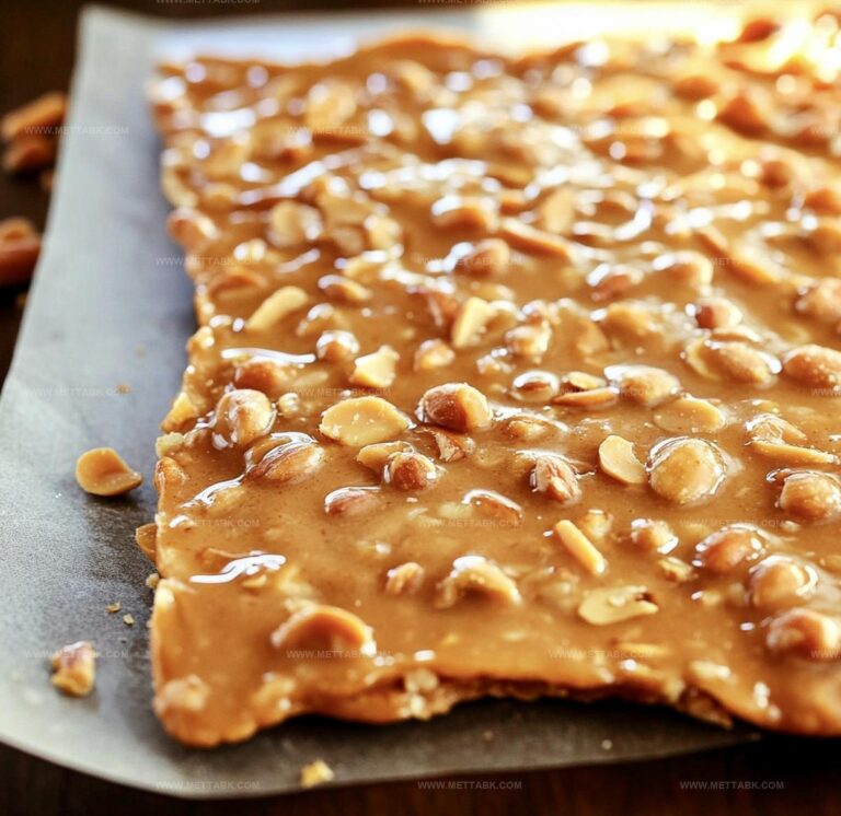 Homemade Peanut Brittle Recipe